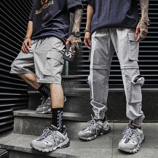 men's pants summer man fashion streetwear solid zippers joggers hip hop long elastic waist cargo men mjs5 bj5t, Black
men's pants summer man fashion streetwear solid zippers joggers hip hop long elastic waist cargo men mjs5 bj5t, Black