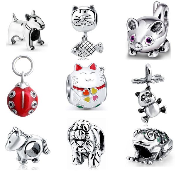 other 925 sterling silver diy craft charm animal collection dog cat panda lion horse beads fit bracelet jewelry for gift 2021
other 925 sterling silver diy craft charm animal collection dog cat panda lion horse beads fit bracelet jewelry for gift 2021