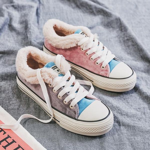 boots 2021 winter for women, matching color lace-up low-cotton canvas shoes and velvet vulcanized, Black
boots 2021 winter for women, matching color lace-up low-cotton canvas shoes and velvet vulcanized, Black