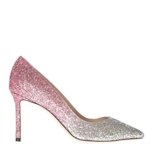 autumn sequin heels pointed wedding shoes fine heel bride silver women's single crystal dress, Black
autumn sequin heels pointed wedding shoes fine heel bride silver women's single crystal dress, Black