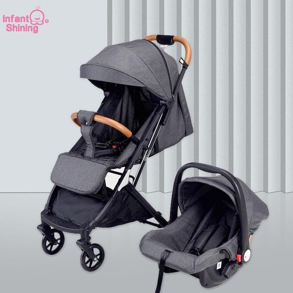 strollers# infant shinings baby stroller with basket born cart 3 in 1 high landscape portable folding pushchair car-seat 
strollers# infant shinings baby stroller with basket born cart 3 in 1 high landscape portable folding pushchair car-seat