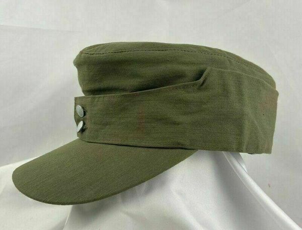 army soldier summer panzer m43 field cotton cap reproduction military store wide brim hats, Blue;gray
army soldier summer panzer m43 field cotton cap reproduction military store wide brim hats, Blue;gray