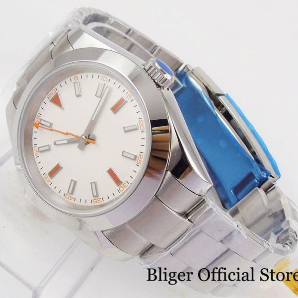wristwatches nologo mechanical men wristwatch business style sapphire glass polished miyota movement, Slivery;brown
wristwatches nologo mechanical men wristwatch business style sapphire glass polished miyota movement, Slivery;brown