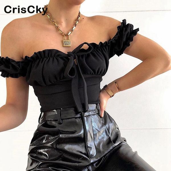 women's jumpsuits & rompers criscky 2021 bodysuit women off shoulder short sleeve ruffles bow slim jumpsuit casual body suit party over, Black;white
women's jumpsuits & rompers criscky 2021 bodysuit women off shoulder short sleeve ruffles bow slim jumpsuit casual body suit party over, Black;white