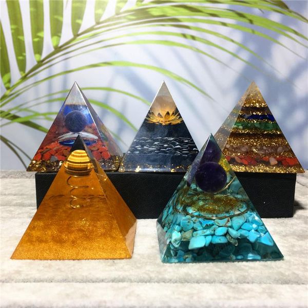 decorative objects & figurines 6cm orgonite pyramid muladhara natural stone crystal reiki helping resin seven chakra energy divination yoga
decorative objects & figurines 6cm orgonite pyramid muladhara natural stone crystal reiki helping resin seven chakra energy divination yoga