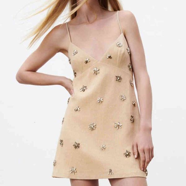 casual dresses za women summer chic fashion with sleeveless lnlay mini dress vintage thin straps female vestidos mujer sspo, Black;gray
casual dresses za women summer chic fashion with sleeveless lnlay mini dress vintage thin straps female vestidos mujer sspo, Black;gray