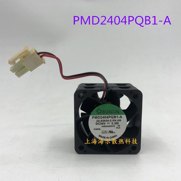 fans & coolings pmd2404pqb1-a 26v 3.3w 4cm 40*40*28 inverter axial fan 2-wire with original plug
fans & coolings pmd2404pqb1-a 26v 3.3w 4cm 40*40*28 inverter axial fan 2-wire with original plug