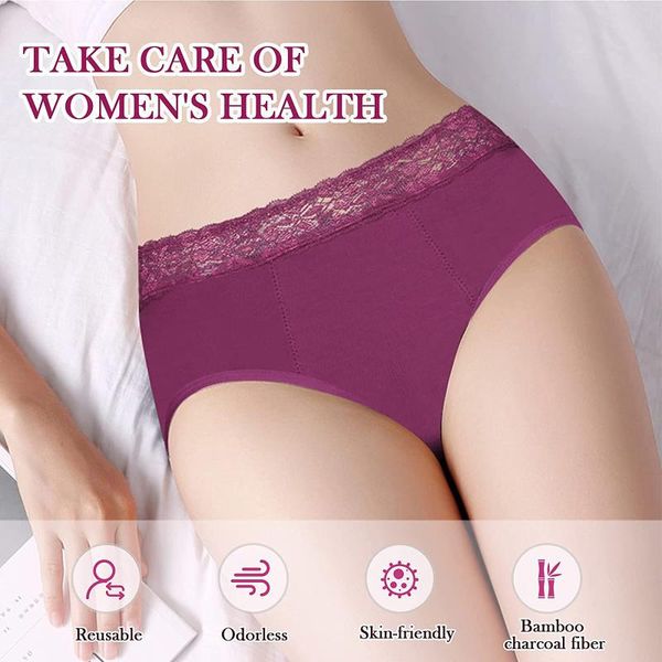 women's panties leak proof pantie solid period underwear washable high-waisted underpants female big size lingerie, Black;pink
women's panties leak proof pantie solid period underwear washable high-waisted underpants female big size lingerie, Black;pink