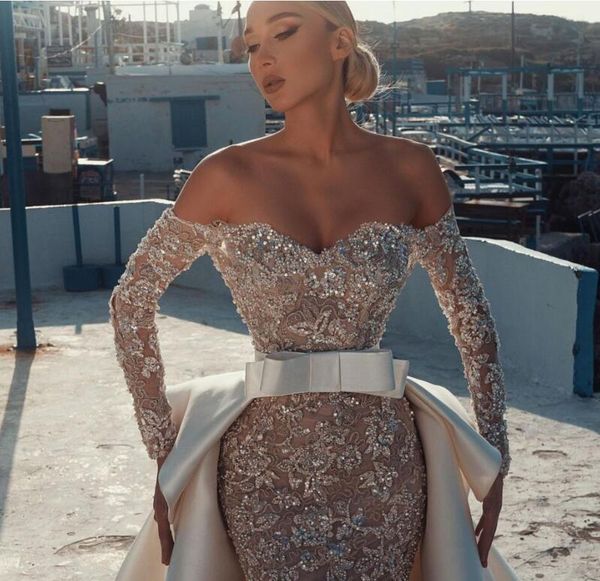 women cloth evening dress yousef aljasmi long sleeve mermaid sweetheart white beads with trail labourjoisie kim kardashian kylie jenner, Black;pink
women cloth evening dress yousef aljasmi long sleeve mermaid sweetheart white beads with trail labourjoisie kim kardashian kylie jenner, Black;pink