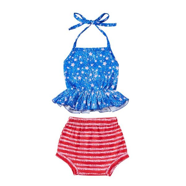 clothing sets 2021 0-4y independence day kids baby girl stars print tunic halter vest+striped shorts summer cute infant 2pcs, White
clothing sets 2021 0-4y independence day kids baby girl stars print tunic halter vest+striped shorts summer cute infant 2pcs, White
