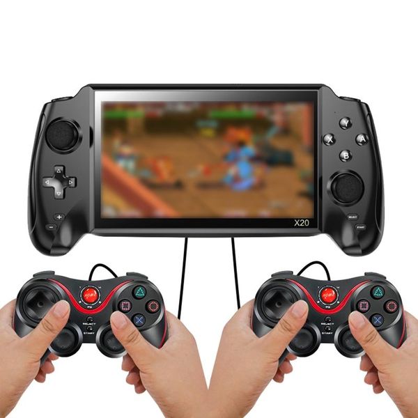 handheld game console 7 inch screen retro joystick support tf card double player video output portable players
handheld game console 7 inch screen retro joystick support tf card double player video output portable players
