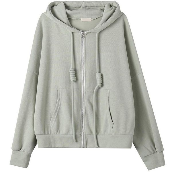 women's hoodies & sweatshirts oversized sweatshirt women jacket solid color 2021 spring and autumn korean loose zipper, Black
women's hoodies & sweatshirts oversized sweatshirt women jacket solid color 2021 spring and autumn korean loose zipper, Black