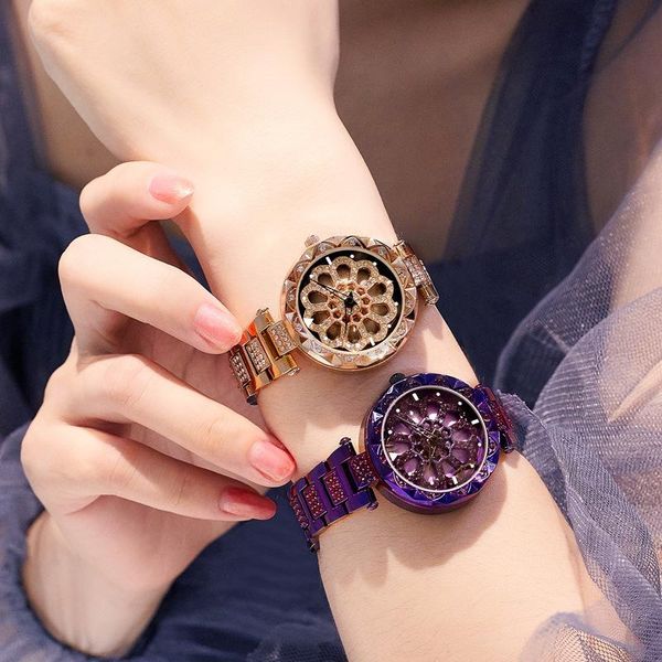 wristwatches waterproof korean fashion hollow 360° rotating rose gold 34mm purple steel band quartz watch style women's for ladies, Slivery;brown
wristwatches waterproof korean fashion hollow 360° rotating rose gold 34mm purple steel band quartz watch style women's for ladies, Slivery;brown