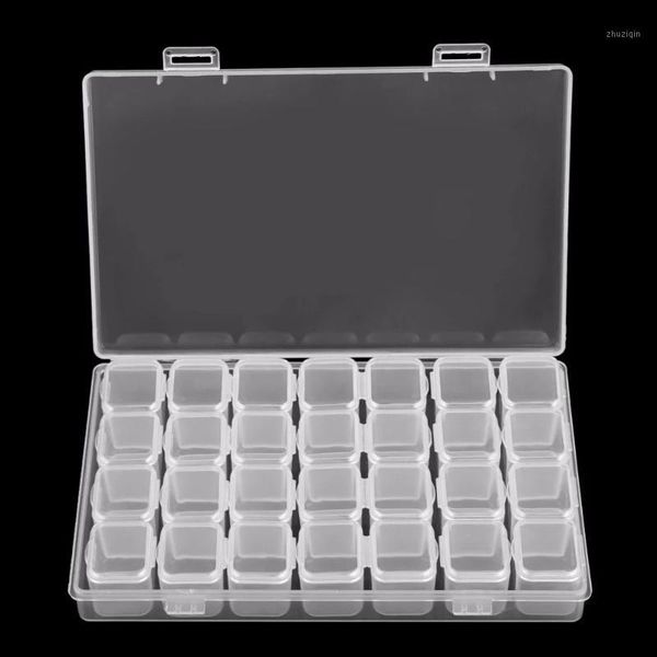 storage bottles & jars 28 slots clear plastic empty box for nail art manicure tools jewelry beads display case organizer holder
storage bottles & jars 28 slots clear plastic empty box for nail art manicure tools jewelry beads display case organizer holder