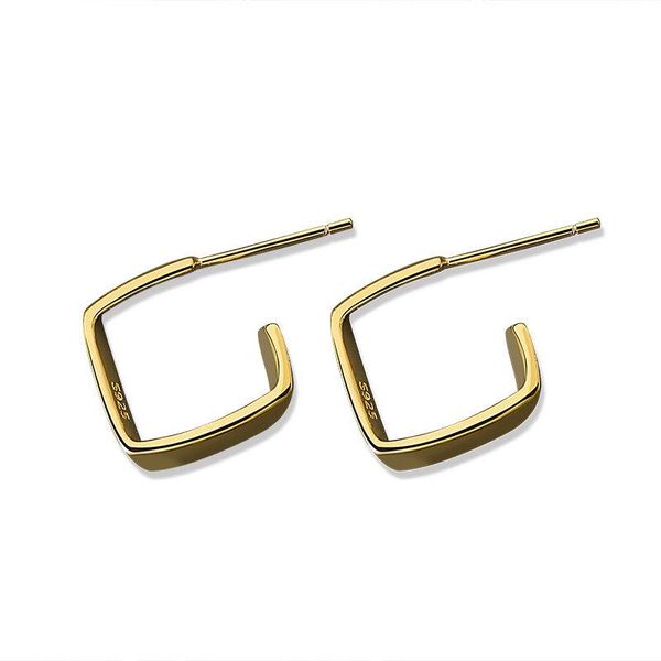 hoop & huggie modern style korean sterlling silver 925 geometric squar earrings for women girl party gifts daily fine jewelry accessories, Golden;silver
hoop & huggie modern style korean sterlling silver 925 geometric squar earrings for women girl party gifts daily fine jewelry accessories, Golden;silver