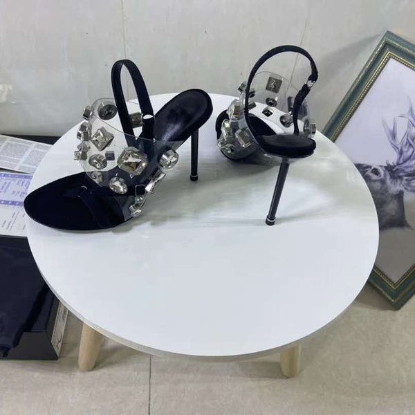 80% off store online vallu 2021 summer new sandals, big rhinestones, bright, high-end gelatin films, all-match high-heeled women's shoe, Black
80% off store online vallu 2021 summer new sandals, big rhinestones, bright, high-end gelatin films, all-match high-heeled women's shoe, Black