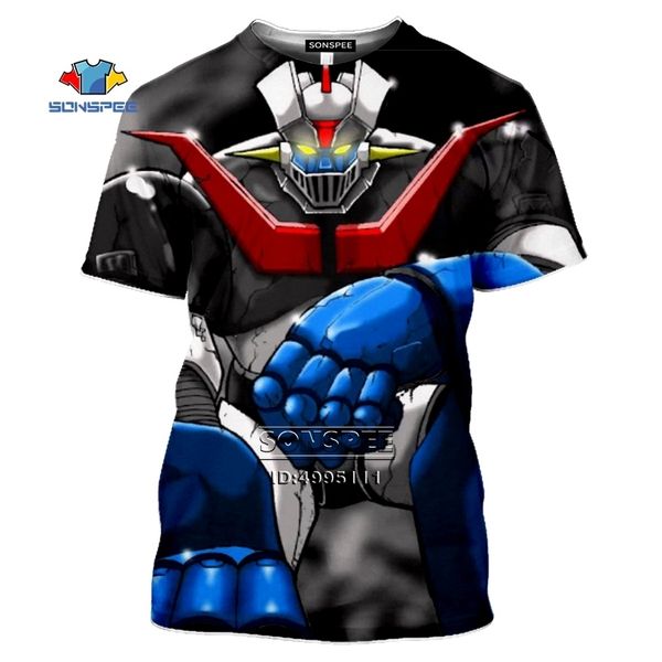 sonspee 3d print sci-fi anime mazinger z robot man's t-shirt summer short sleeve harajuku shirt armored warrior tees, White;black
sonspee 3d print sci-fi anime mazinger z robot man's t-shirt summer short sleeve harajuku shirt armored warrior tees, White;black