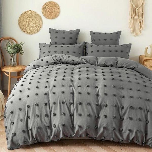 bedding sets home textiles sets,luxury cover pillowcases,quilt for single double bed,modern minimalist white/grey
bedding sets home textiles sets,luxury cover pillowcases,quilt for single double bed,modern minimalist white/grey