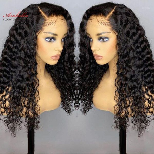 deep wave lace frontal wig human hair closure glueless 180 density remy with baby for black women1, Black;brown
deep wave lace frontal wig human hair closure glueless 180 density remy with baby for black women1, Black;brown