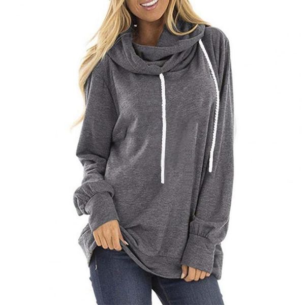 women's hoodies & sweatshirts women's sweatshirt solid color long sleeve pullover hoodie autumn winter drawstring loose fit female, Black
women's hoodies & sweatshirts women's sweatshirt solid color long sleeve pullover hoodie autumn winter drawstring loose fit female, Black