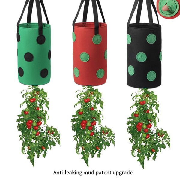 planters & pots spring 3 gallon strawberry planting growing bag non-woven garden hanging plant pot pouch tomato flower bags
planters & pots spring 3 gallon strawberry planting growing bag non-woven garden hanging plant pot pouch tomato flower bags