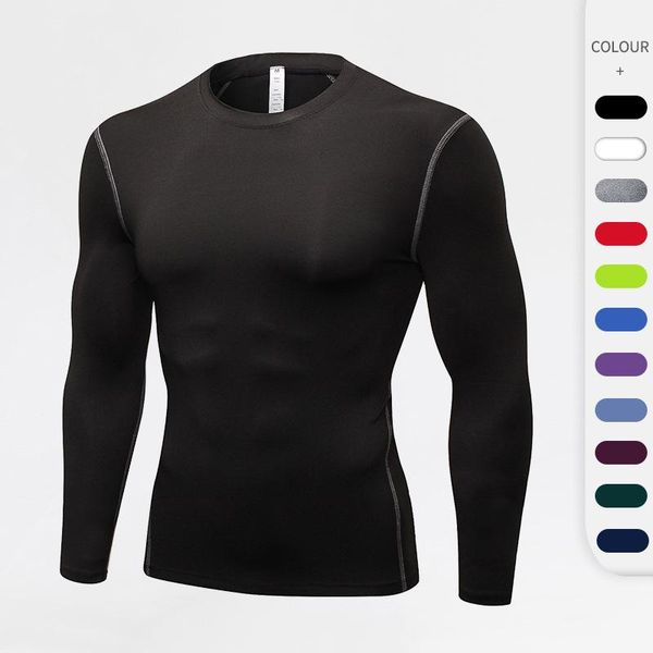 colors men compression pro t shirts running cycling gym fitness long sleeve training jogging sport shirt outdoors jerseys, Black;blue
colors men compression pro t shirts running cycling gym fitness long sleeve training jogging sport shirt outdoors jerseys, Black;blue