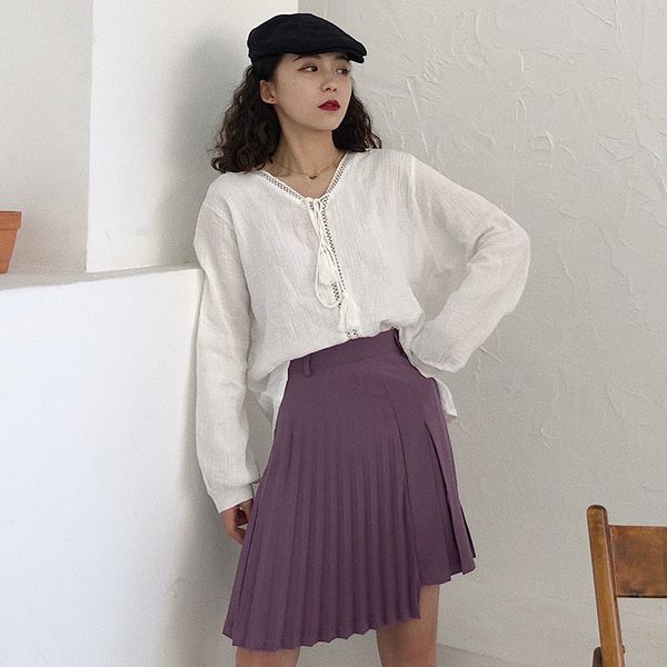 cotton linen vintage shirt female oversize long sleeve girls blouse summer plus size women blouses femme blusas 210417, White
cotton linen vintage shirt female oversize long sleeve girls blouse summer plus size women blouses femme blusas 210417, White