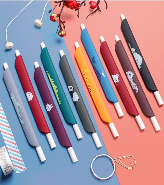 gel pens 5pcs/set 3 in 1 bookmarks ruler kawaii 0.5mm color ink creative vintage pen for school office writing stationery canete
gel pens 5pcs/set 3 in 1 bookmarks ruler kawaii 0.5mm color ink creative vintage pen for school office writing stationery canete