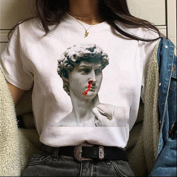 women t shirt michelangelo shirts harajuku ulzzang tumblr kawaii femme casual o neck tee vintage womens, White
women t shirt michelangelo shirts harajuku ulzzang tumblr kawaii femme casual o neck tee vintage womens, White