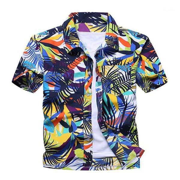 summer men's large printed short-sleeved shirt beach quick dry loose holiday outing dress mens shirts casual, White;black
summer men's large printed short-sleeved shirt beach quick dry loose holiday outing dress mens shirts casual, White;black