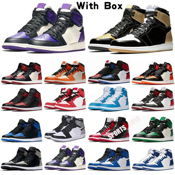 basket shoes jump 1 1s og high pine green black court purple royal bred toe nc obsidian unc game ball sneakers trainers, Black;brown
basket shoes jump 1 1s og high pine green black court purple royal bred toe nc obsidian unc game ball sneakers trainers, Black;brown