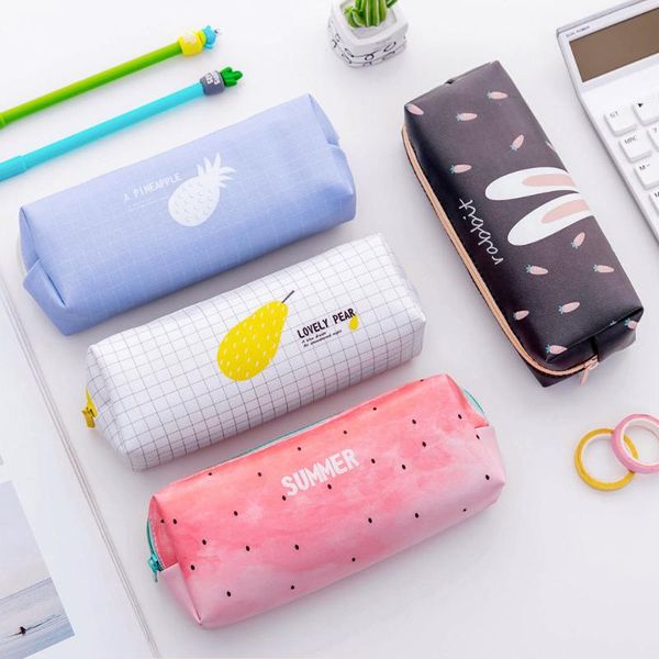 pencil bags kawaii pu leather case cute school box students pen bag for girls supplies stationery
pencil bags kawaii pu leather case cute school box students pen bag for girls supplies stationery