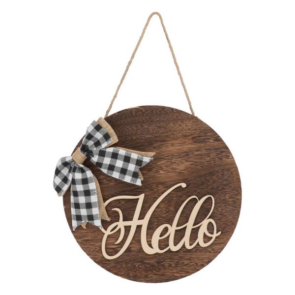 1pc delicate door ornament wall hanging decorative sign for decor flowers & wreaths
1pc delicate door ornament wall hanging decorative sign for decor flowers & wreaths