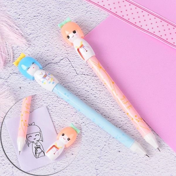 gel pens 1pc cute 0.38mm doll girl design pen princess stationery caneta office material school supplies writing signing
gel pens 1pc cute 0.38mm doll girl design pen princess stationery caneta office material school supplies writing signing