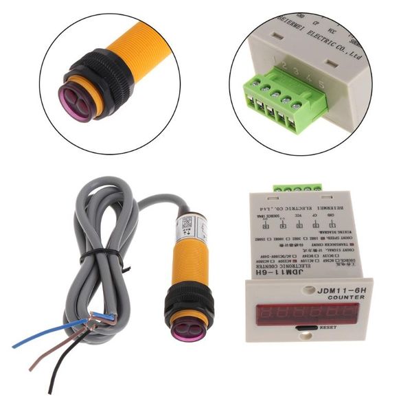 counters l21a 6-digit led display 1-999999 counter adjustable npn poelectric sensor switch
counters l21a 6-digit led display 1-999999 counter adjustable npn poelectric sensor switch