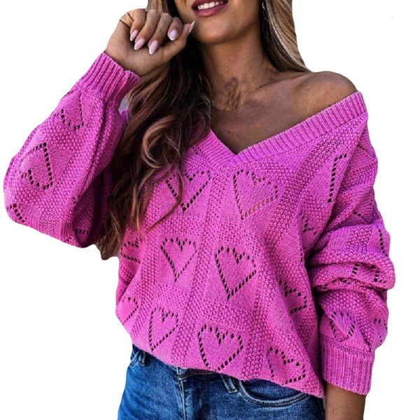 women's sweaters ebaihui solid color women fashion knitting v-neck hollowing out sweater sweter damski jersey mujer invierno, White;black
women's sweaters ebaihui solid color women fashion knitting v-neck hollowing out sweater sweter damski jersey mujer invierno, White;black