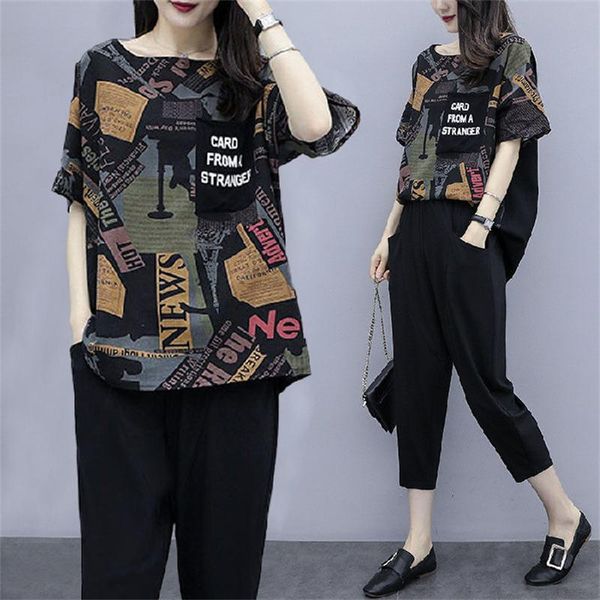 women's two piece pants 2 set women tracksuit summer clothes fashionletter print t-shirt and sweat suits casual sets outfits, White
women's two piece pants 2 set women tracksuit summer clothes fashionletter print t-shirt and sweat suits casual sets outfits, White