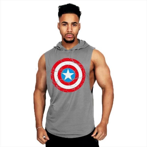 muscleguys liftwear sleeveless shirt with hoody brand gyms clothing fitness men bodybuilding stringer tank hoodies singlets, White;black
muscleguys liftwear sleeveless shirt with hoody brand gyms clothing fitness men bodybuilding stringer tank hoodies singlets, White;black