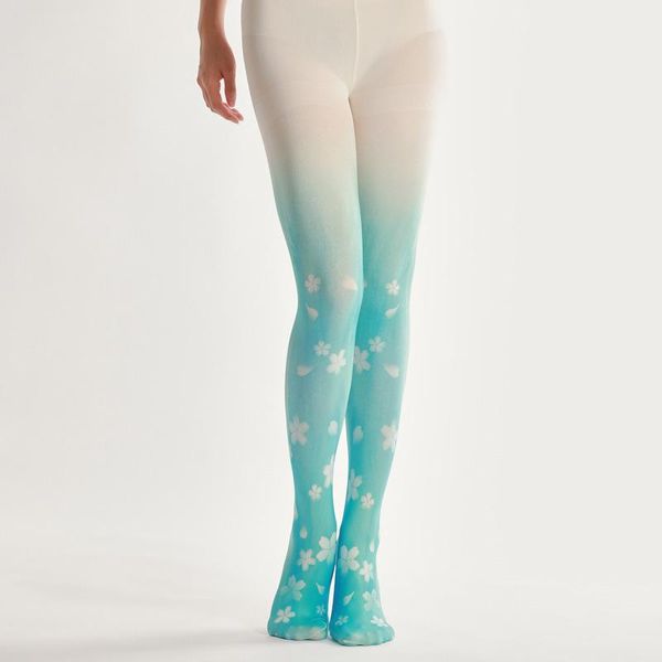 gradient white print pantyhose stuff with tights socks & hosiery, Black;white
gradient white print pantyhose stuff with tights socks & hosiery, Black;white