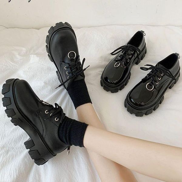 dress shoes black lace up leather women platform oxford casual round toe spring autumn heighten waterproof
dress shoes black lace up leather women platform oxford casual round toe spring autumn heighten waterproof