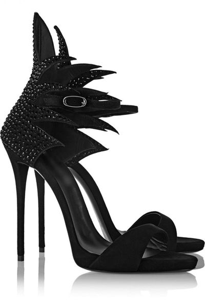 dress shoes luxury bling crystal women sandals beige black wing shape gladiator suede single strap banquet party
dress shoes luxury bling crystal women sandals beige black wing shape gladiator suede single strap banquet party