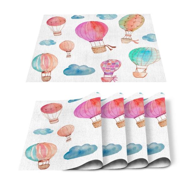 air balloon table mats for dining kitchen non slip accessories modern home decor car coasters & pads
air balloon table mats for dining kitchen non slip accessories modern home decor car coasters & pads