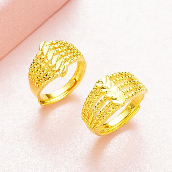 wedding rings 24k gold for women multilayer heart ring geometric hollow engagement jewelry wholesale, Slivery;golden
wedding rings 24k gold for women multilayer heart ring geometric hollow engagement jewelry wholesale, Slivery;golden