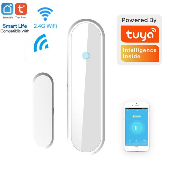 smart home control tuya wifi door window sensor magnetic alarm detector compatible with life app remote
smart home control tuya wifi door window sensor magnetic alarm detector compatible with life app remote