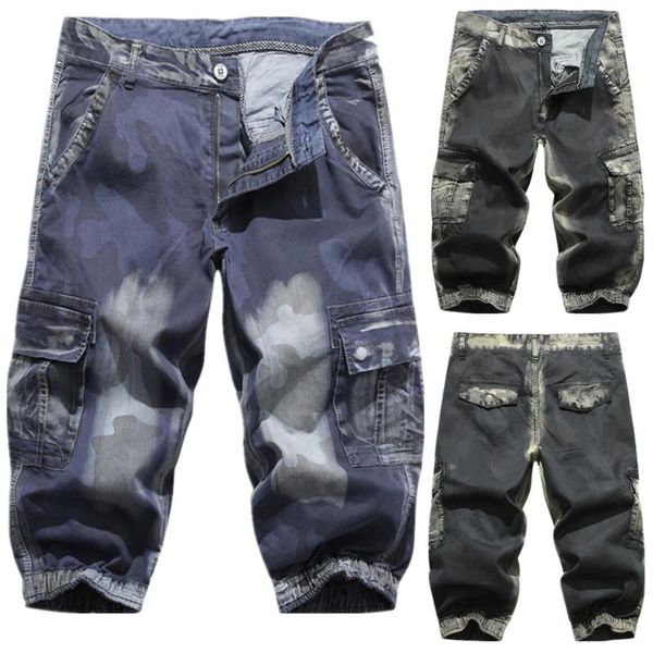 men summer cargo shorts multi-pocket camouflage mens casual loose knee-length outdoor 30-40 men's, White;black
men summer cargo shorts multi-pocket camouflage mens casual loose knee-length outdoor 30-40 men's, White;black