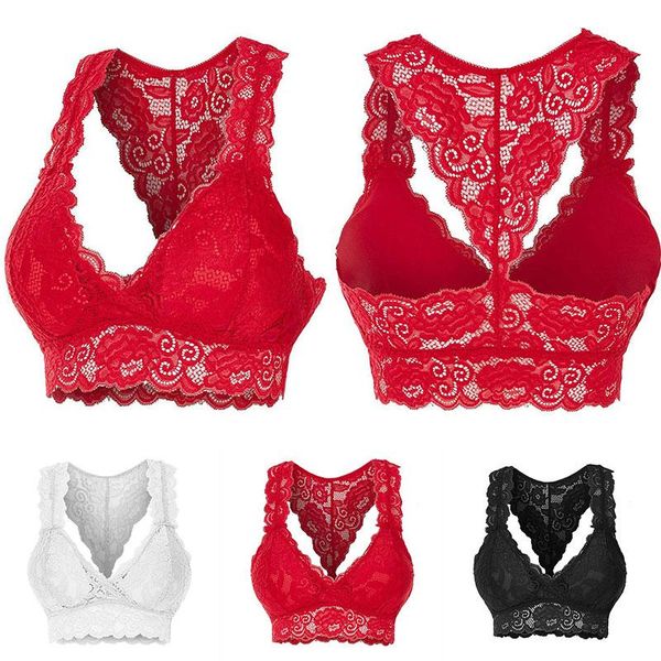 bras fashion intimates underwear push up bra padded lingerie lace bralette for women glamour crop top, Red;black
bras fashion intimates underwear push up bra padded lingerie lace bralette for women glamour crop top, Red;black