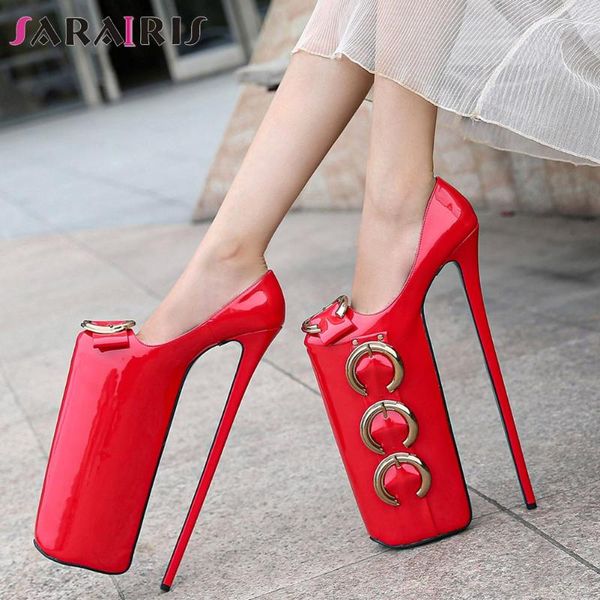 dress shoes sarairis fashion slip-on spring pumps novelty extrem high heels women for activity super platform woman, Black
dress shoes sarairis fashion slip-on spring pumps novelty extrem high heels women for activity super platform woman, Black