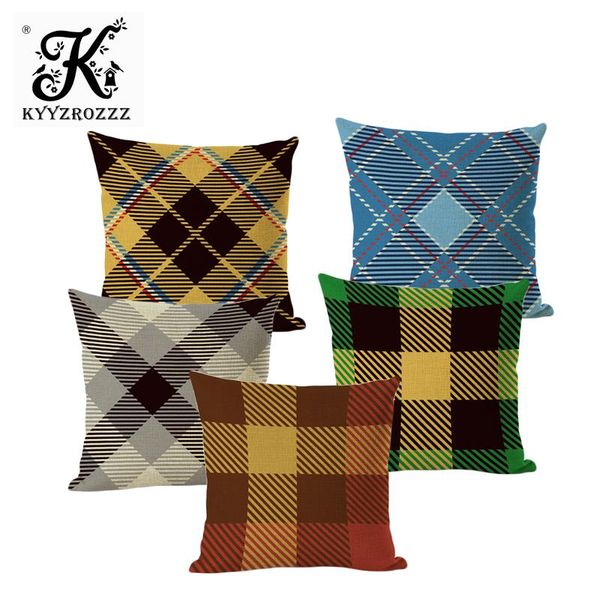 cushion/decorative pillow stripe lattice decorative cushion covers cotton linen material square pillowcase waist cojines
cushion/decorative pillow stripe lattice decorative cushion covers cotton linen material square pillowcase waist cojines