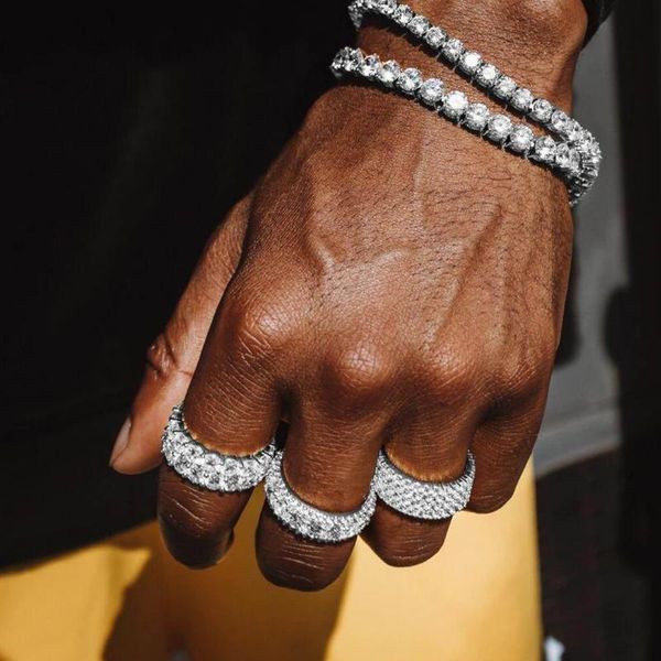 charm bracelets iced out 1 row rhinestones bracelet jewelry 5mm tennis cz chain 19cm 21cm women men wedding couple gold color, Golden;silver
charm bracelets iced out 1 row rhinestones bracelet jewelry 5mm tennis cz chain 19cm 21cm women men wedding couple gold color, Golden;silver