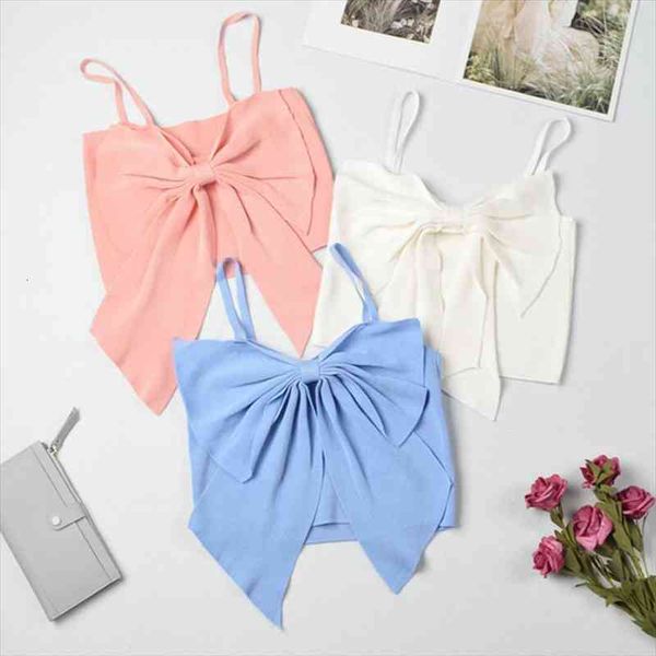 easygarment bow suspenders womens summer vest outer wear crop women blouse short for women, White
easygarment bow suspenders womens summer vest outer wear crop women blouse short for women, White